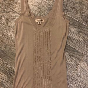 Burberry London Silk Fringe-Trimmed Top